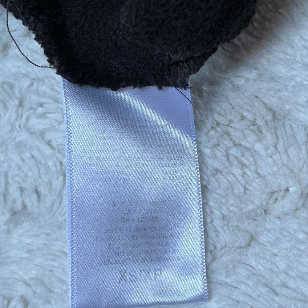 Anthropologie Eri + Ali Women's Tie Dye Sweatshirt Long Sleeve Tee Black Gray XS - Picture 4 of 9